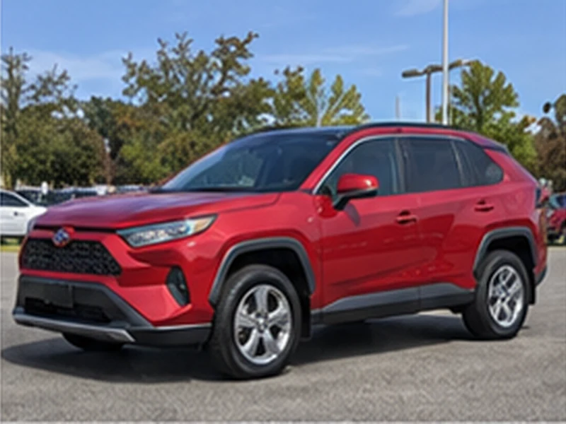 Red SUV